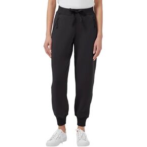 KIRKLAND Signature Women's Moisture Wicking Relaxed Fit Active Jogger Pant (US, Alpha, Medium, Regular, Regular, Black) in Kuwait