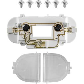 Front Overhead Console Circuit Board Repair Kit Compatible with Ford F150 F250 F350 Super Duty 2008-2010 Lincoln Mark LT 2006-2010, Cab Interior Ceiling Dome Reading Ligh Reading Replace VM2396 829182 in Kuwait