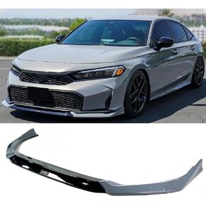 Front Lip Compatibility with 2025 2026 Civic 11.5th Gen Yofer Style, Front Bumper Chin Lip Spoiler Splitter Kit Urban Gray Pearl Black in Kuwait