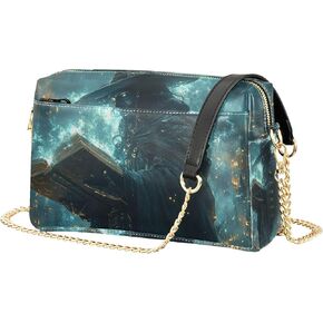 حقيبة كروس للنساء من الجلد النباتي مع حقيبة كتف بحزام متقاطع ومحفظة للسيدات in Kuwait