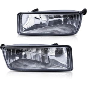 ANDPLAY Front Bumper Fog Lights Compatible with Ford Explorer 2006 2007 2008 2009 2010/ Explorer Sport Trac 2008-2010 Pair Driver and Passenger Side Driving Fog Lamp Accessories Clear Lens in Kuwait