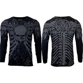 Xtreme Couture by Affliction Men's Thermal Shirt Collison in Kuwait