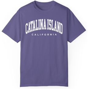 Catalina Island California Adult Unisex Comfort Colors Short Sleeve T-Shirt in Kuwait