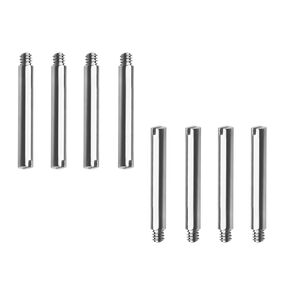 مسامير ربط دبابيس استبدال أنبوب لحزام ساعة الدور سوار من الفولاذ المقاوم للصدأ الغواصة GMT Datejust Oyster 8 قطع (11.7 × 1.2 × 1.2 مم) in Kuwait