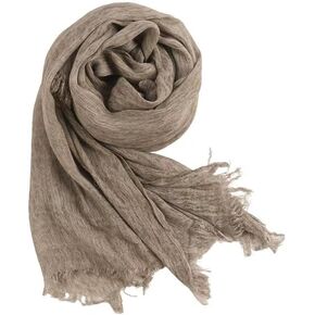 Faticinfa النساء الحجاب رايون فسكوزي وشاح الرأس بلون شال التفاف للنساء المسلمات تنفس خفيفة الوزن لينة in Kuwait