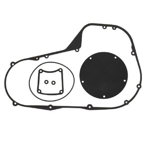 1999-2006 Twin Cam Touring Primary Cover Gasket Clutch Inspection Seal Set for Harley 1999-2006 Twin Cam Street Glide/Electra Glide FLHT/Road Glide FLTR/Road King FLHR Models, 4 PCS in Kuwait