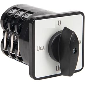 LW5-16 YH3/3 CAM Rotary universal conversion switch 4 positions 3 sections16A capacitor dual power travel button indicator light(LW5-16 YH3I3) in Kuwait