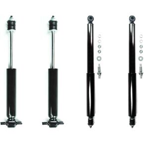 Shocks, Set of 4 Front-Rear Shock Absorber Kit Replacement fits Chevrolet One-Fifty Series 1957 4.6L V8, fits Chevrolet Bel Air 1955 1956 1957 3.9L l6 in Kuwait