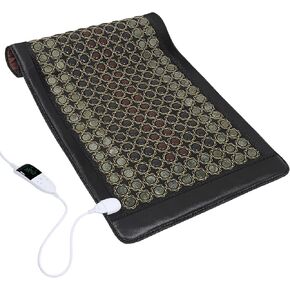 Infrared Heating Pad for Back, Far Infrared Natural Jade Heating Pad, Heating Pads with Travel Bag and Chair Strap, Auto Shut Off, Smart Controller with Memory Function, 15 x 19 inches in Kuwait