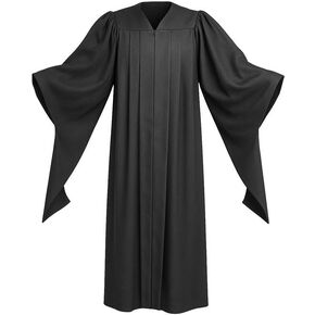 Gradwear Classic Masters Graduation Gown, Unisex Masters Degree Regalia in Kuwait