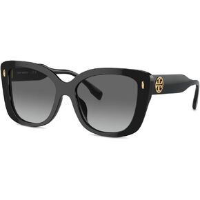 Tory Burch Sunglasses TY 7198 U 170911 Black/Light Grey Gradient Dark Polyamid in Kuwait