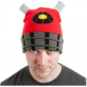 Doctor Who Red Dalek Cuffed Beanie in Kuwait