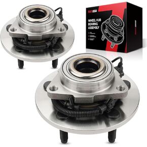 Torchbeam Pair 512357 Rear Wheel Hub Bearing Assembly for 2000-2013 Chevrolet Impala, Pontiac Grand Prix, Buick Century Lacrosse, Chevrolet Monte Carlo Impala Limited, Wheel Bearing 5 Lugs W/ABS in Saudi Arabia