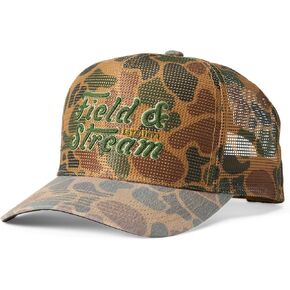 Field & Stream Men's AL's Snap Back Mesh Cap, Stone in Kuwait