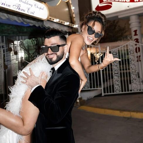 CUBACO Wedding Sunglasses Bride and Groom Sunglasses Till Death Do US Part Decor Just Married Decorations Gothic Wedding Engagement Gifts for Couples Halloween in Kuwait