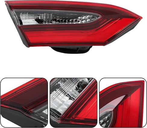LH Left Side Inner Tail Light Replacement for Toyota Camry LE SE 2021-2023 Driver Side 81590-06880 in Saudi Arabia
