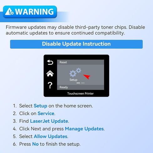 206A Toner Cartridges 4 Pack (with Chip) Compatible Replacement for HP 206 206A Color LaserJet Pro MFP M283fdw M283cdw M283fdn M282nw Pro M255dw M255nw M283 M255 W2110A Printer in Kuwait