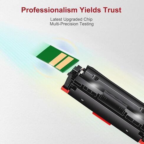 High-Yield 055 Toner Cartridges 4-Pack(BK/C/M/Y) Compatible MF743cdw Toner Replacement for Canon 055 Toner Cartridge Set for Color imageCLASS MF741Cdw MF743Cdw MF745Cdw MF746Cdw LBP664Cdw Printer in Kuwait