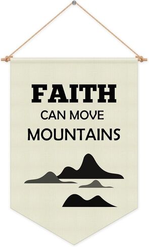 Bible Verses Banners Hanging Pennant Flag Inspirational Christian Gifts Wall Decor for Nursery Inspirational Faith Bible Verse Religious Gift for Bedroom Playroom Christmas Birthday Presents in Saudi Arabia
