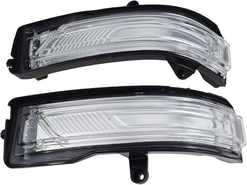 Pair Left Right Side Mirror Turn Signal Light fit for Dodge Ram 1500 DT 2019-2024 Rearview Mirror Indicator Light 68402097AA 68402096AA in Saudi Arabia