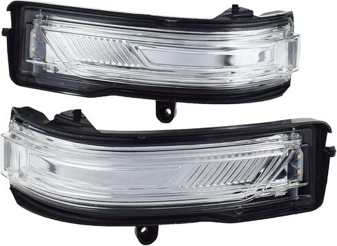 Pair Left Right Side Mirror Turn Signal Light fit for Dodge Ram 1500 DT 2019-2024 Rearview Mirror Indicator Light 68402097AA 68402096AA in Saudi Arabia