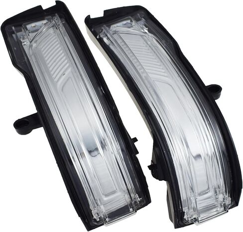 Pair Left Right Side Mirror Turn Signal Light fit for Dodge Ram 1500 DT 2019-2024 Rearview Mirror Indicator Light 68402097AA 68402096AA in Saudi Arabia