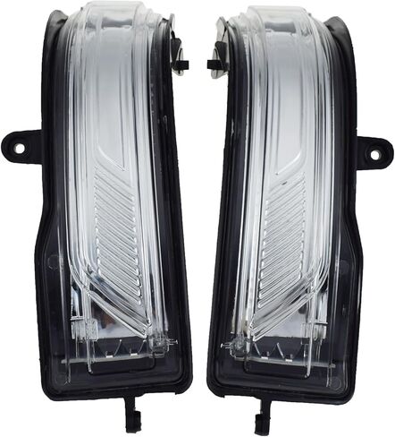 Pair Left Right Side Mirror Turn Signal Light fit for Dodge Ram 1500 DT 2019-2024 Rearview Mirror Indicator Light 68402097AA 68402096AA in Saudi Arabia