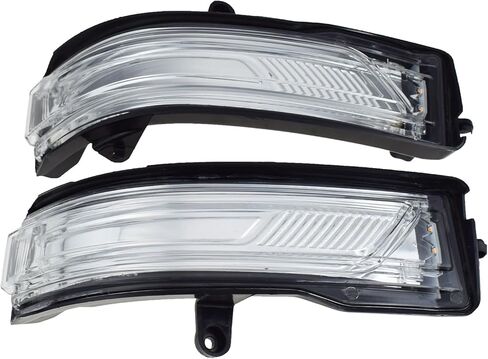 Pair Left Right Side Mirror Turn Signal Light fit for Dodge Ram 1500 DT 2019-2024 Rearview Mirror Indicator Light 68402097AA 68402096AA in Saudi Arabia
