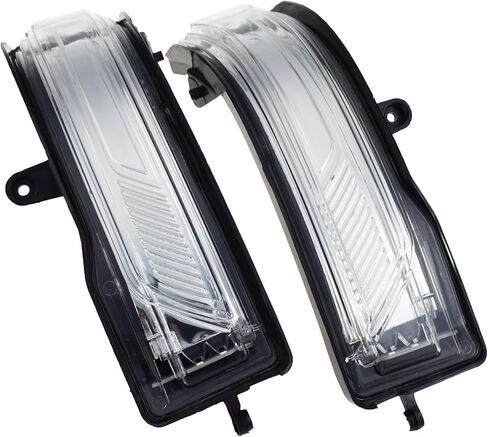 Pair Left Right Side Mirror Turn Signal Light fit for Dodge Ram 1500 DT 2019-2024 Rearview Mirror Indicator Light 68402097AA 68402096AA in Saudi Arabia
