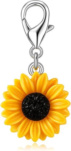 Sunflower Keychain Bag Charms for Women, Bright and Cute Accessory for Bag Charms,Sunflower Keychains Gifts for Mom,Women,Friends,Teacher in Kuwait