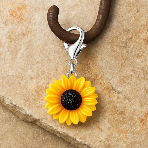 Sunflower Keychain Bag Charms for Women, Bright and Cute Accessory for Bag Charms,Sunflower Keychains Gifts for Mom,Women,Friends,Teacher in Kuwait