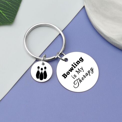 Vadaka 6 Pcs Bowling Gifts Keychain Bowlings Lover Gifts Bowling Themed Gift for Women Men Team Gift Birthday Present for Coach Women Girls Friend Bowlings Accessories Keychain in Saudi Arabia