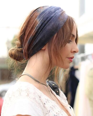 Extra Wide Headbands for Women Large Turban Headband Non Slip Boho Elastic Hairband Hair Twisted Knot Head Bands Accessories in Saudi Arabia