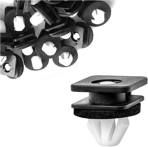 30PCS A Pillar Car Trim Hardware, OEM#BB5Z-78519R44-A Vehicle Windshield Moulding Retaining Clip with Foam Sealer, Auto Fastener Replacement Accessories, Compatible with Ex-plorer in Kuwait