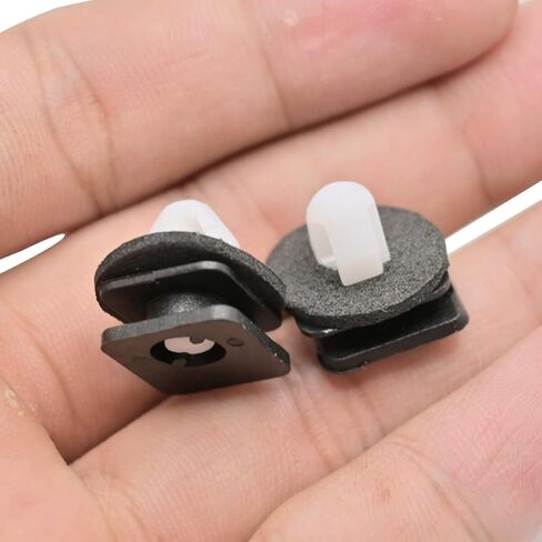30PCS A Pillar Car Trim Hardware, OEM#BB5Z-78519R44-A Vehicle Windshield Moulding Retaining Clip with Foam Sealer, Auto Fastener Replacement Accessories, Compatible with Ex-plorer in Kuwait