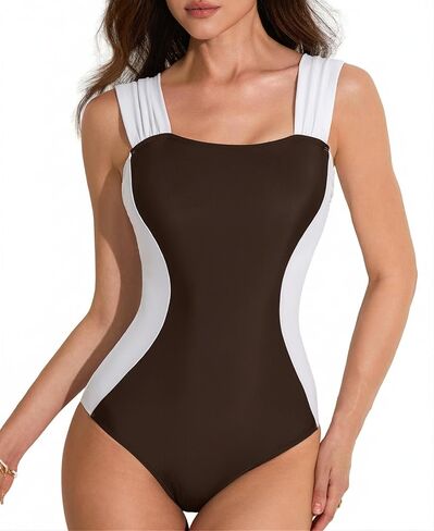 One Piece Tummy Control Swimsuit for Women Slimming Backless Bathing Suit Padded Swim Suit in Saudi Arabia