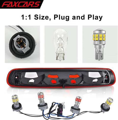 912 921 LED Cargo Light + 3rd Brake Light Combo Kits for Ram Silverado Sierra 1500 2500 3500 Maverick F150 F250 F350 Super Duty Ranger Frontier Tundra Pickup Chassis Cab CANBUS,4-Pack in Kuwait