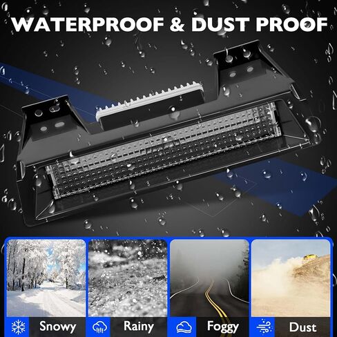 ضوء الفرامل الثالث متوافق مع Hummer H3 2006 2007 2008 2009 2010، استبدال مصباح إيقاف التثبيت العالي LED 16HZ59C 19330403 10357891 15816671، مصباح الفرامل الثالث عدسة شفافة in Saudi Arabia