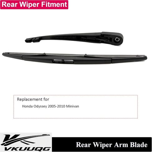 طقم ذراع شفرة ممسحة الزجاج الأمامي الخلفي بديل لسيارة Honda Odyssey 2005-2010 Minivan | صالح يحل محل OEM 76720SHJA01 in Kuwait