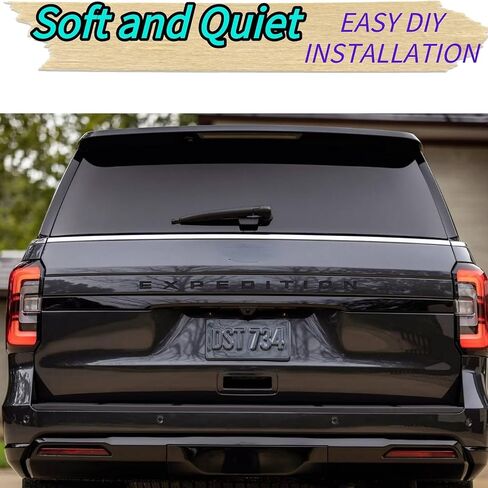 شفرة ممسحة خلفية واستبدال الذراع لفورد إكسبيديشن 2018-2024 OEM مناسب لـ Max King Ranch Limited Platinum SSV XLT Timberline XL STX نماذج شفرة ممسحة الزجاج الأمامي الخلفية لـ 2023 2022 2021 2020 2019 in Kuwait