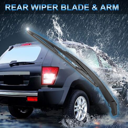 X AUTOHAUX Rear Windshield Wiper Blade Arm Set 355mm 14 Inch Fit for Honda Jazz 2016 2017 2018 2019 in Saudi Arabia