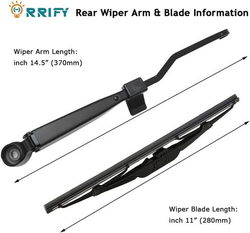 Rear Windshield Wiper Blade Kits for Grand Cherokee 1998-2004 Rear Windshield Back Wiper Accessories 5102882AA in Saudi Arabia