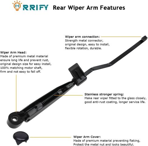 Rear Windshield Wiper Blade Kits for Grand Cherokee 1998-2004 Rear Windshield Back Wiper Accessories 5102882AA in Saudi Arabia