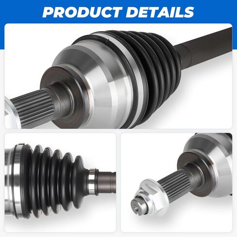 TadaMark Front Right CV Axle Shaft Assembly Fit for Mazda 3 2005(From 01/06/2005) 2006-2013(Manual Trans) 2.0L 2.3L 2.5L; for Mazda 5 2006-2010 2012-2015(Manual Trans)2.3L 2.5L, Passenger Side in Saudi Arabia