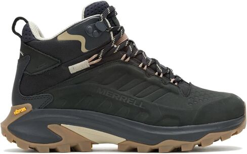 Merrell women's Moab Speed 2 Leather Mid Waterproof Hiking Shoe in Saudi Arabia