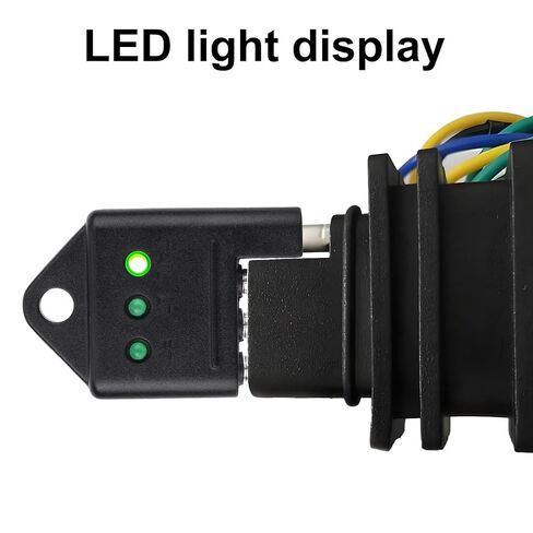 4 Pin Trailer Plug Tester, 4-Way Flat Trailer Wiring Tester with LED Indicators for Brake Turn Signal & Tail Lights Quick Troubleshooting Essential Car Accessories in Saudi Arabia
