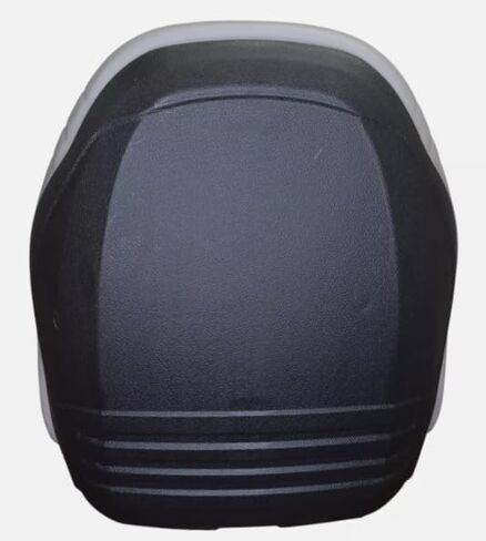 مقعد جرار متوافق مع سلسلة Case IH DX وجرارات Farmall؛ رمادي؛ يشتمل على دعامة قابلة للطي، وفينيل مقاوم للماء، وفتحة تصريف in Kuwait