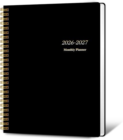 مخطط شهري 2026-2027، 2026 تقويم 24 شهرًا، 7.4 بوصة × 9.4 بوصة، يناير 2026 - ديسمبر 2027، منظم شخصي مع أهداف شهرية، قائمة المهام، متتبع العادة، 24 شهرًا لتخطيط المنزل والمكتب المدرسي in Kuwait