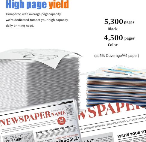 4 Pack CLT-K508L,CLT-C508L,CLT-M508L,CLT-Y508L BK/C/M/Y Toner Cartridge Replacement for SamsungCLT-508L Work with CLP-620ND CLP-670ND CLX-6220FXm CLX-6250FX |CLT-508L in Kuwait