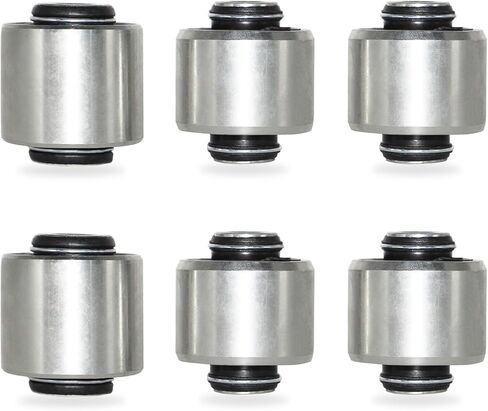 6 قطع تعليق المفصل بوش كيت ل جيب شيروكي KL 2014-2023 الجبهة الخلفية امتصاص الصدمات قوس التوجيه المفصل بوش #5090070AB 5090071AB 5090073AD 68155868AB in Kuwait